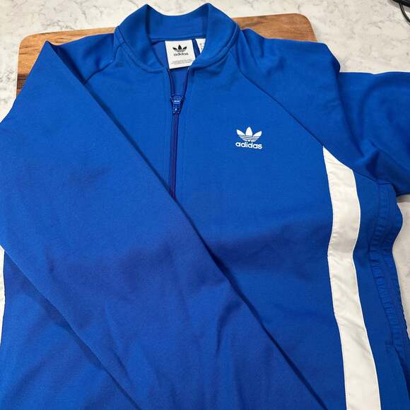 adidas Originals Blue Warm-Up Track Jacket GK0660